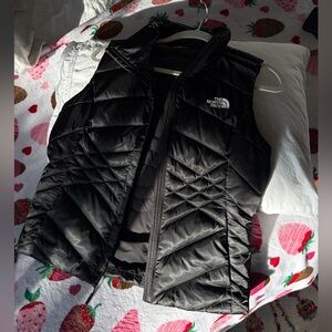 The North Face Black Down Vest